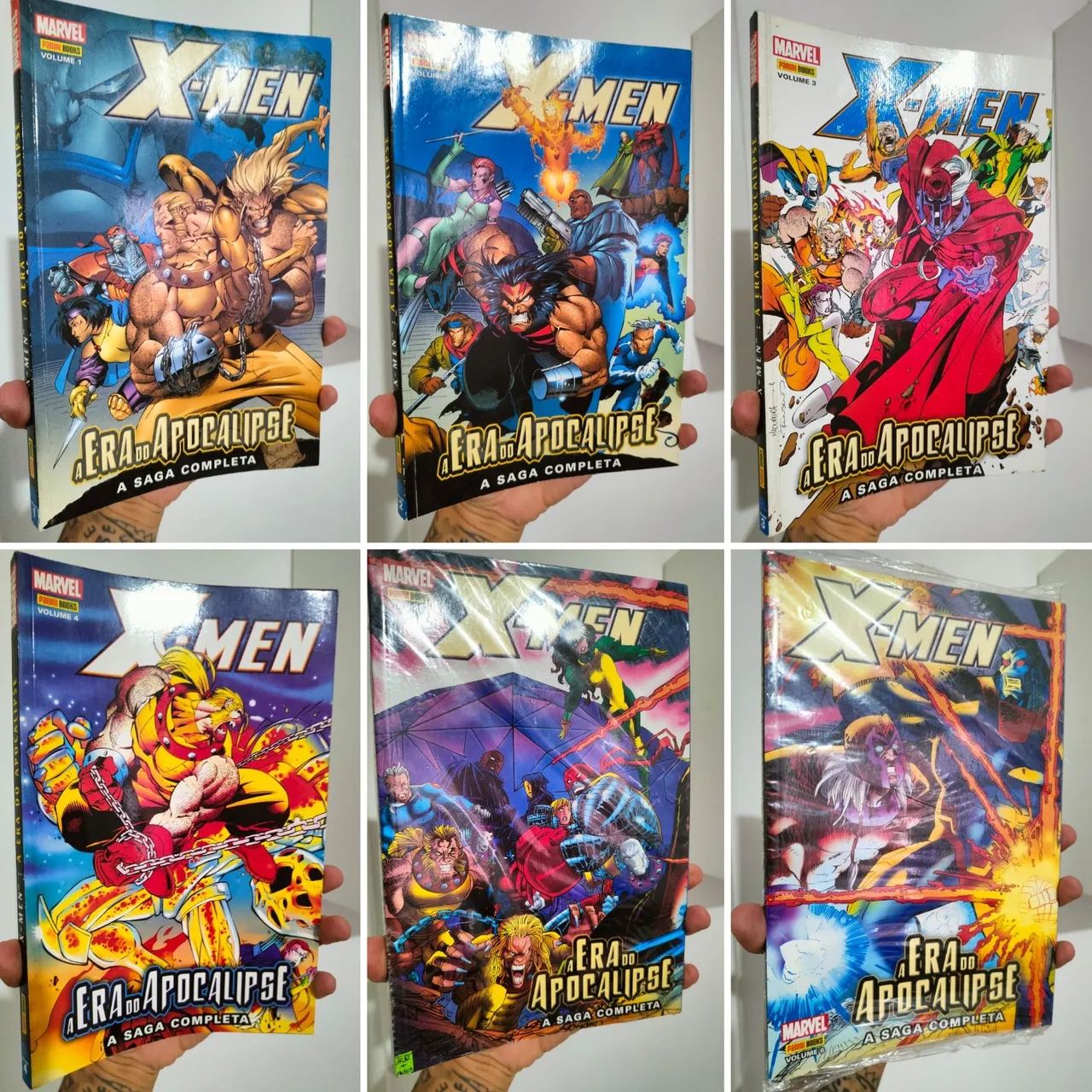 X-Men A Era do Apocalipse A Saga Completa - Panini - Capa Cartão