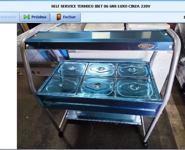 SELF SERVICE TERMICO IBET 06 GNS NOVO