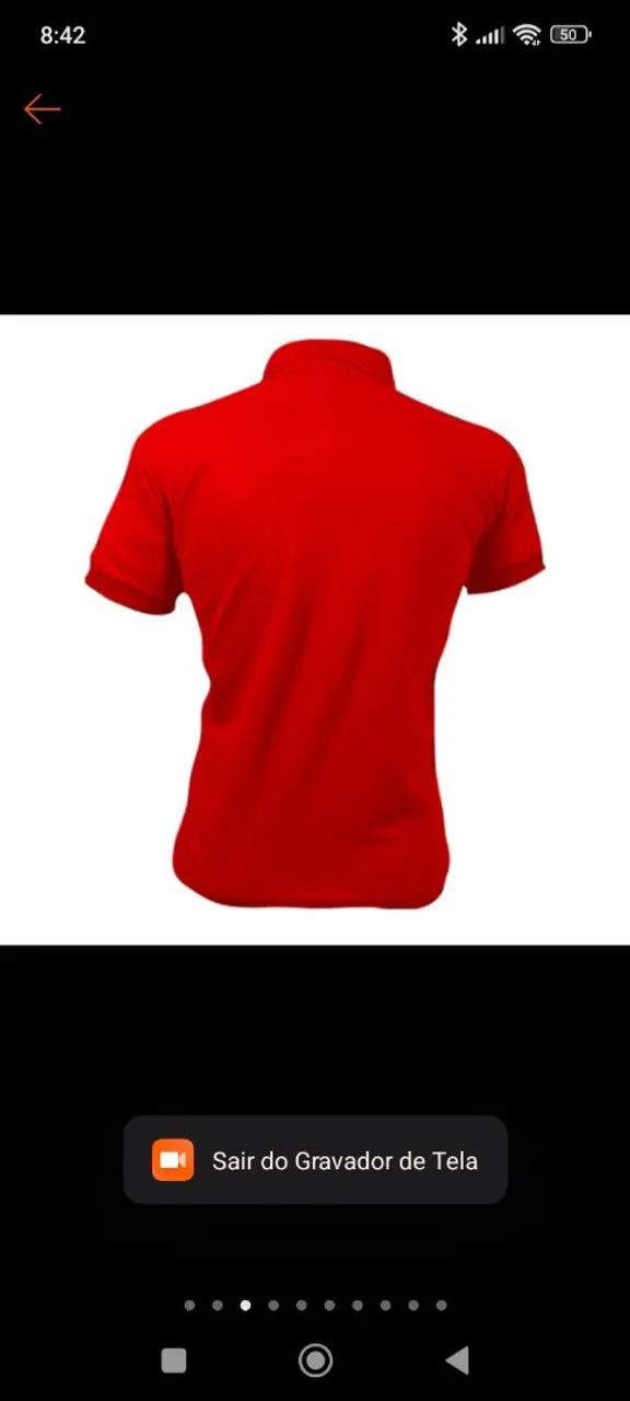 GOLA POLO FERRARI ALGODÃO  - Foto 2