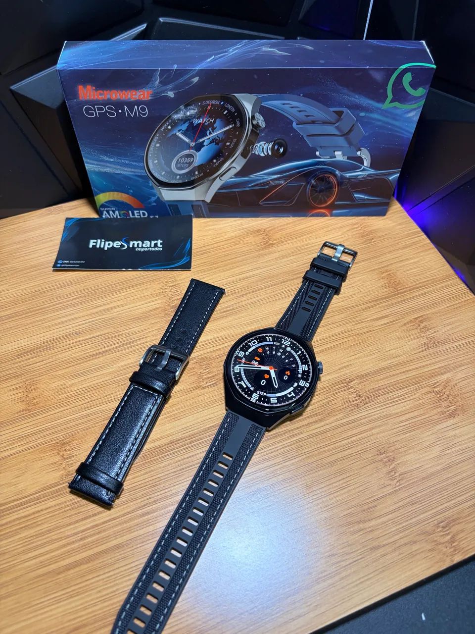 Smartwatch M9 Gps e camera (Lacrado e Garantia) - Foto 3