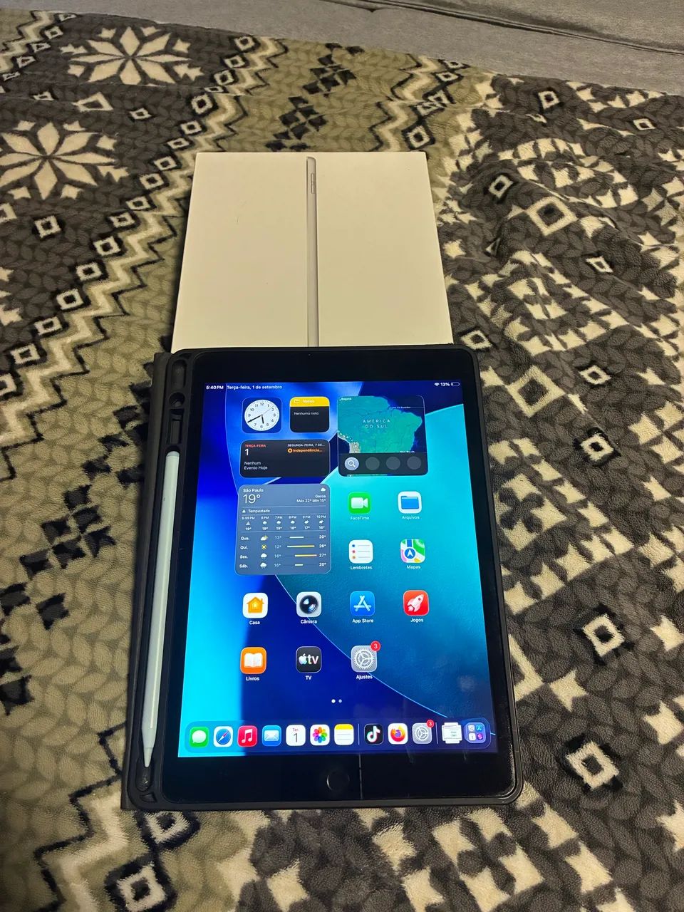 iPad 9ª Geração 64GB Cinza Espacial - Excelente Estado