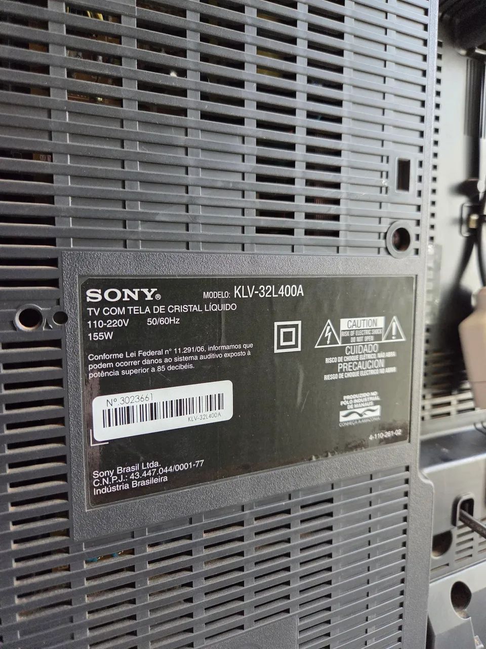 Tv Sony Bravia 32" KLV-32L400A + Fire Stick Amazon - Foto 4
