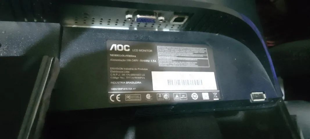 munitor aoc conserto ou peças - Foto 2