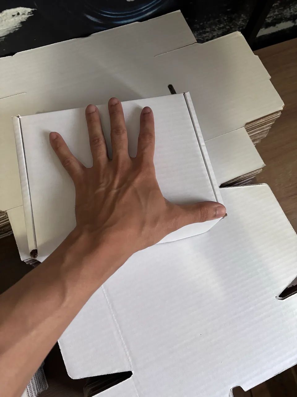 81 caixas de papelão branco 2 tamanhos - Foto 4