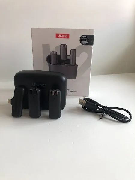 Microfone de lapela sem fio Ulanzi J12 