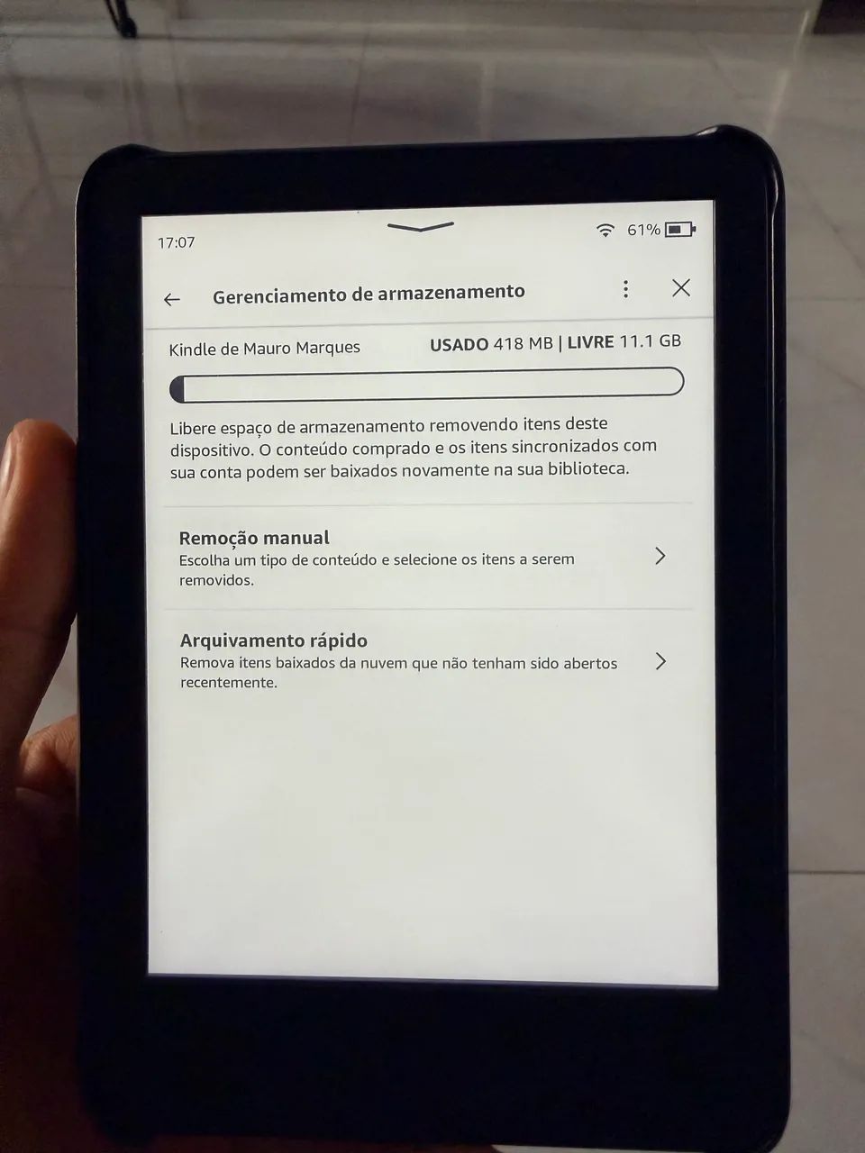 Kindle 11ª geração  - Foto 3