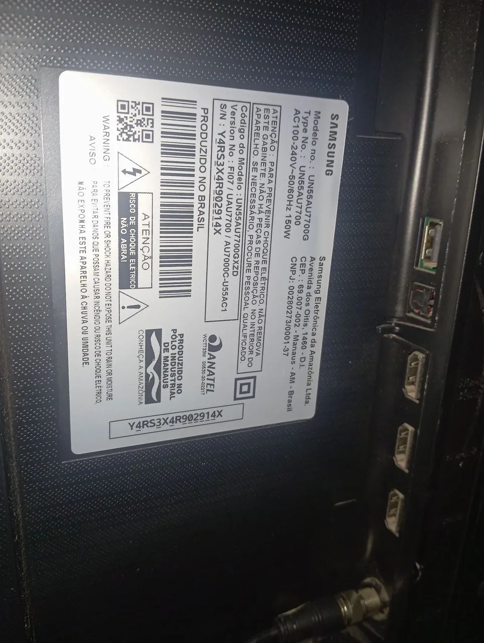 Vendo tv 55 polegadas 4 k smart pouco tempo que uso  - Foto 2