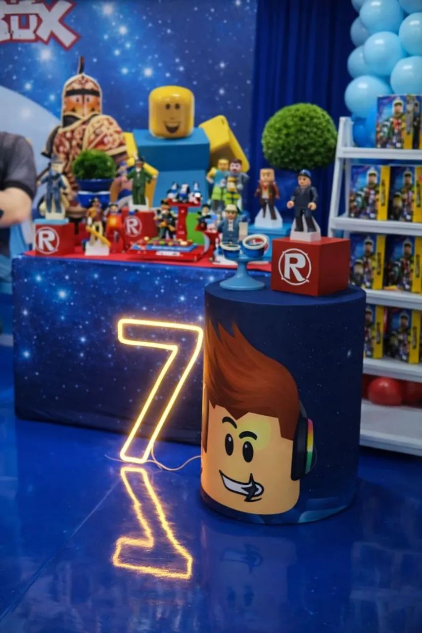 Número 7 em Led com fonte