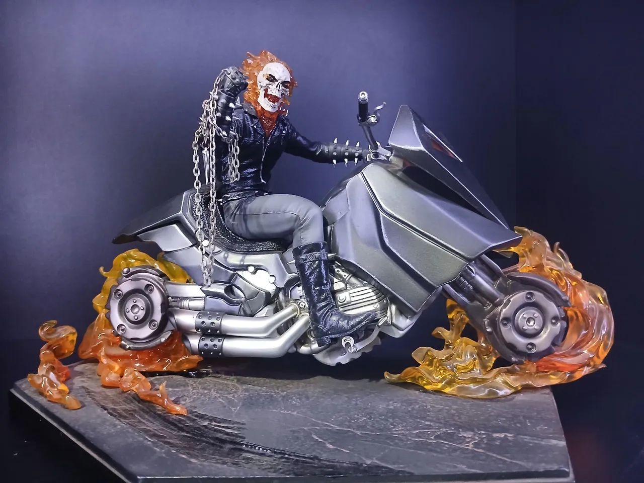 Ghost rider 1/10 iron studios  - Foto 3