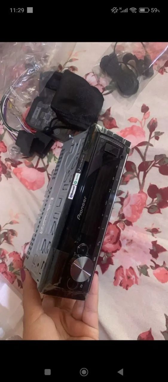 Pioneer Mvh x3000 zero na caixa - Foto 2