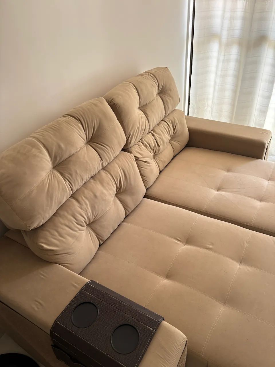 Sofá - novo - 4 meses de comprado - Foto 3