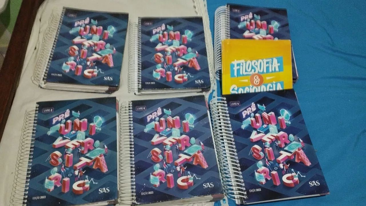 Livros SAS 3° do EM 2023, todos os livros por r$100.