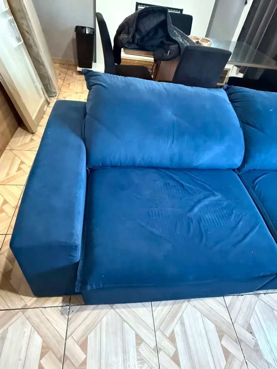 VENDO SOFÁ RETRÁTIL E RECLINÁVEL - Foto 2