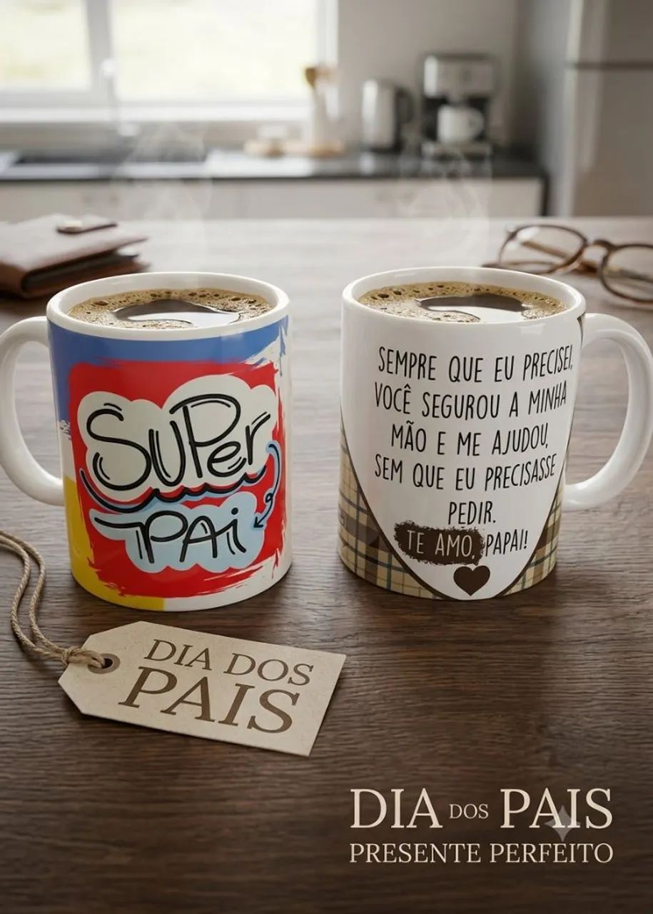 Caneca personalizada dia dos pais