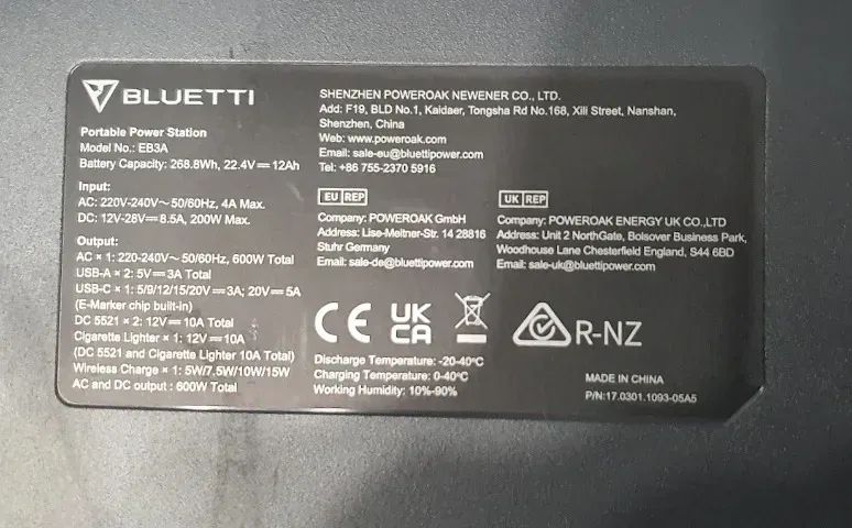 Gerador Bluetti EB3A-220v - Foto 2