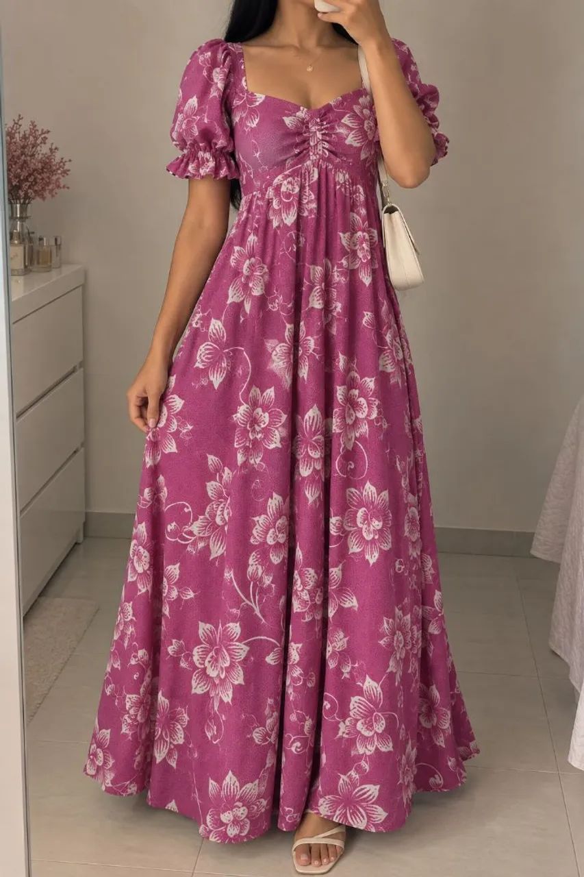 Vestido camponesa. 