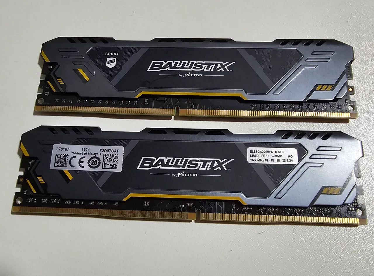 Ballistix DDR4 8GB 2枚組 16GB kit 16GB DDR4 2x8GB Ballistix - Memória RAM - Nazaré, Belém