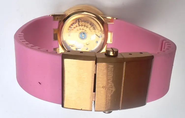 Relógio Ulysse Nardin Dourado Rosa - Foto 5