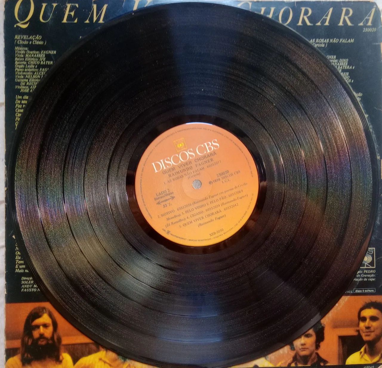 LP Fagner Quem Viver Chorará  - Foto 4