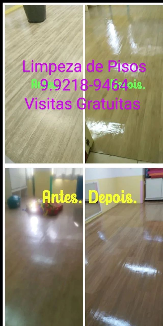 Limpeza de Pisos Vinílicos e Paviflex 
