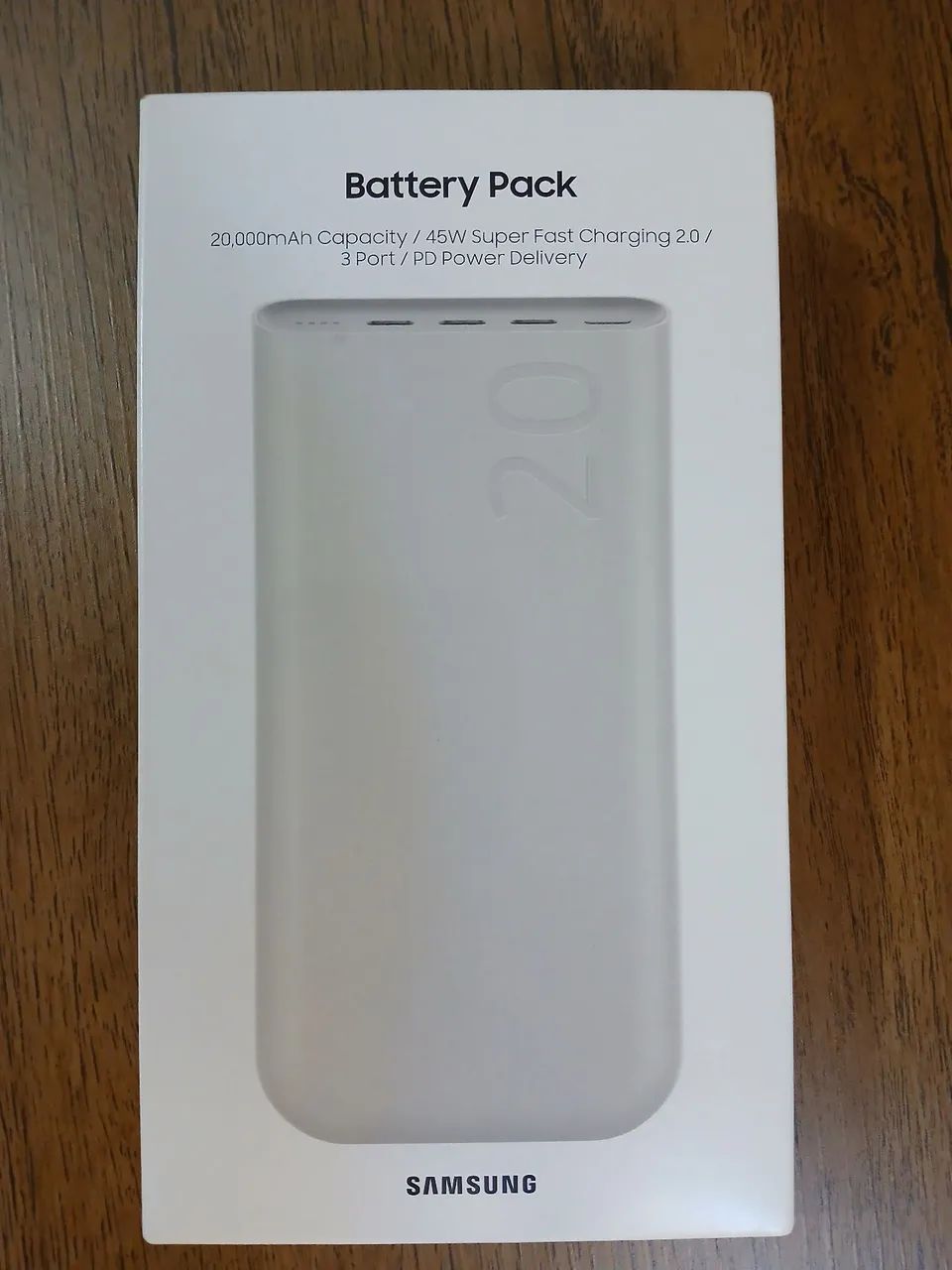 Samsung Power Bank 45W 20,000mAh Nova lacrada - Foto 2