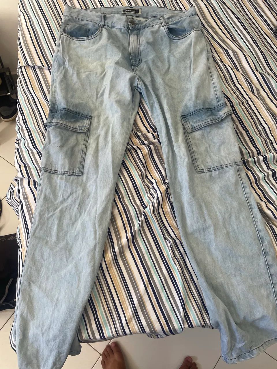Calça Cargo Tamanho 48