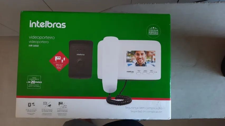 Vendo Vídeoporteiro IVR 1010 Bivolt + Intelbras - Foto 2