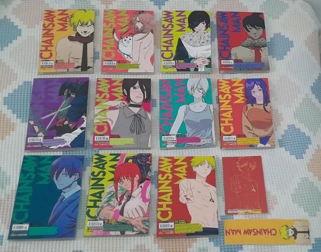 Chainsaw Man - Vols. 1 ao 11 - Mangás - Foto 4