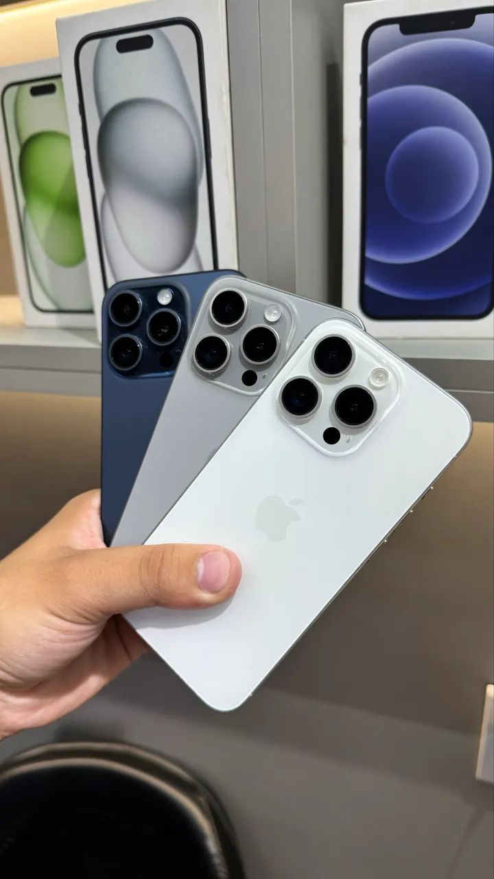 iPhone 15 pro 256gb zero - garantia Big - Foto 4