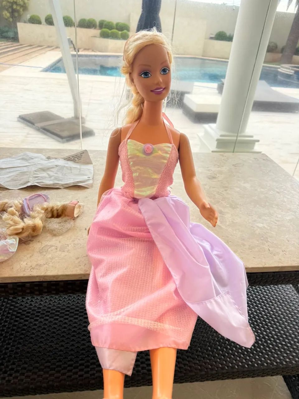 Cama romantica barbie princesas - Foto 4