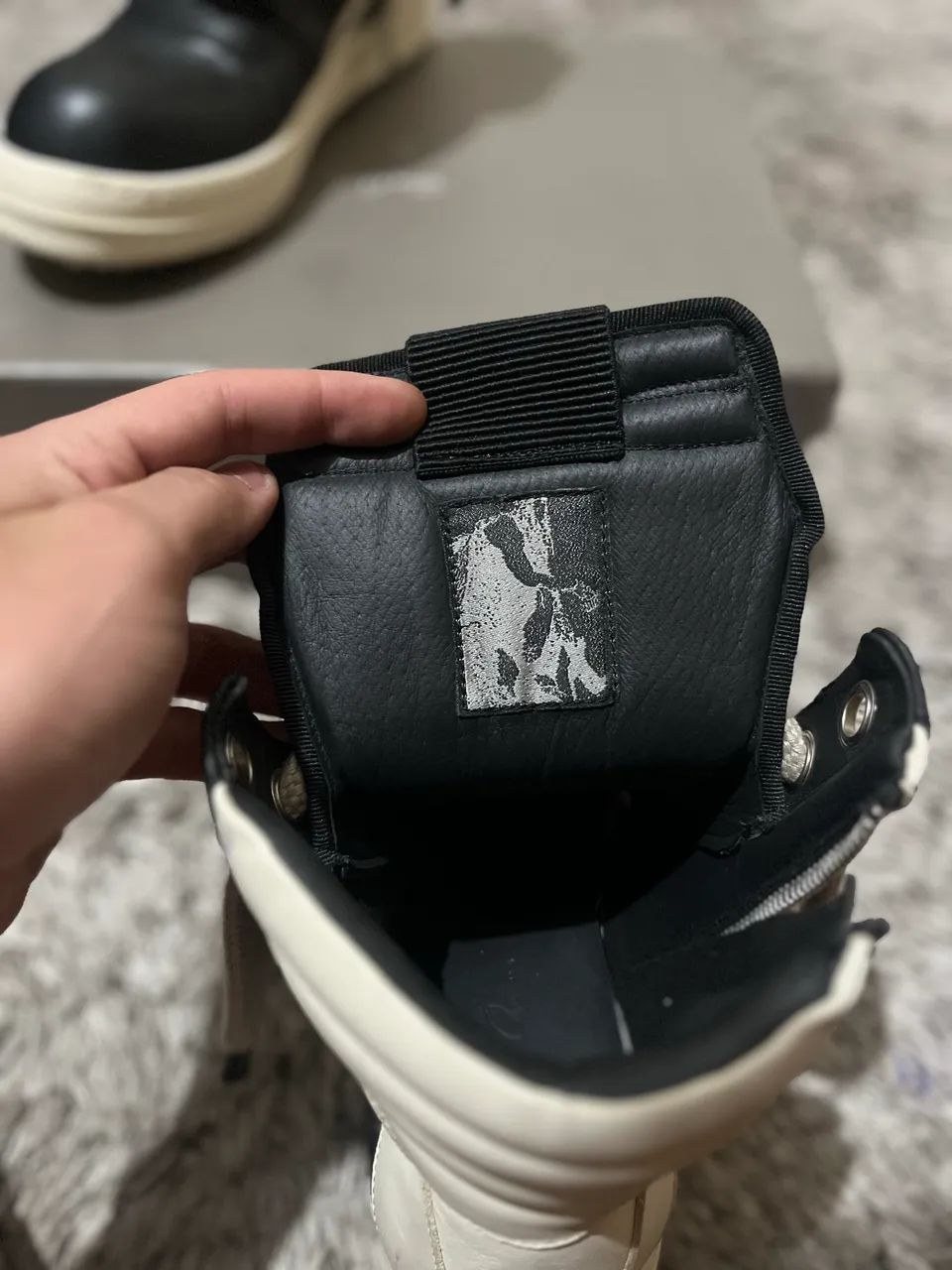 RICK OWENS GEOBASKET JUMBO PEGAR E USAR  - Foto 2