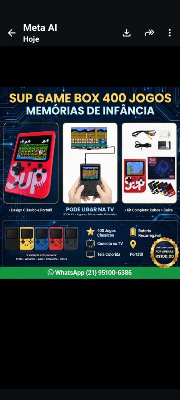 Game retrô 
