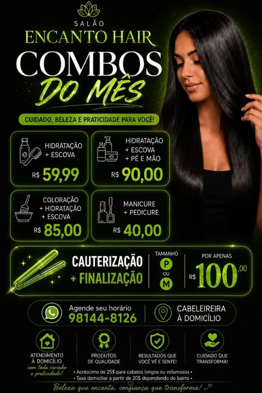 Cabeleireira e manicure á domicílio  - Foto 3