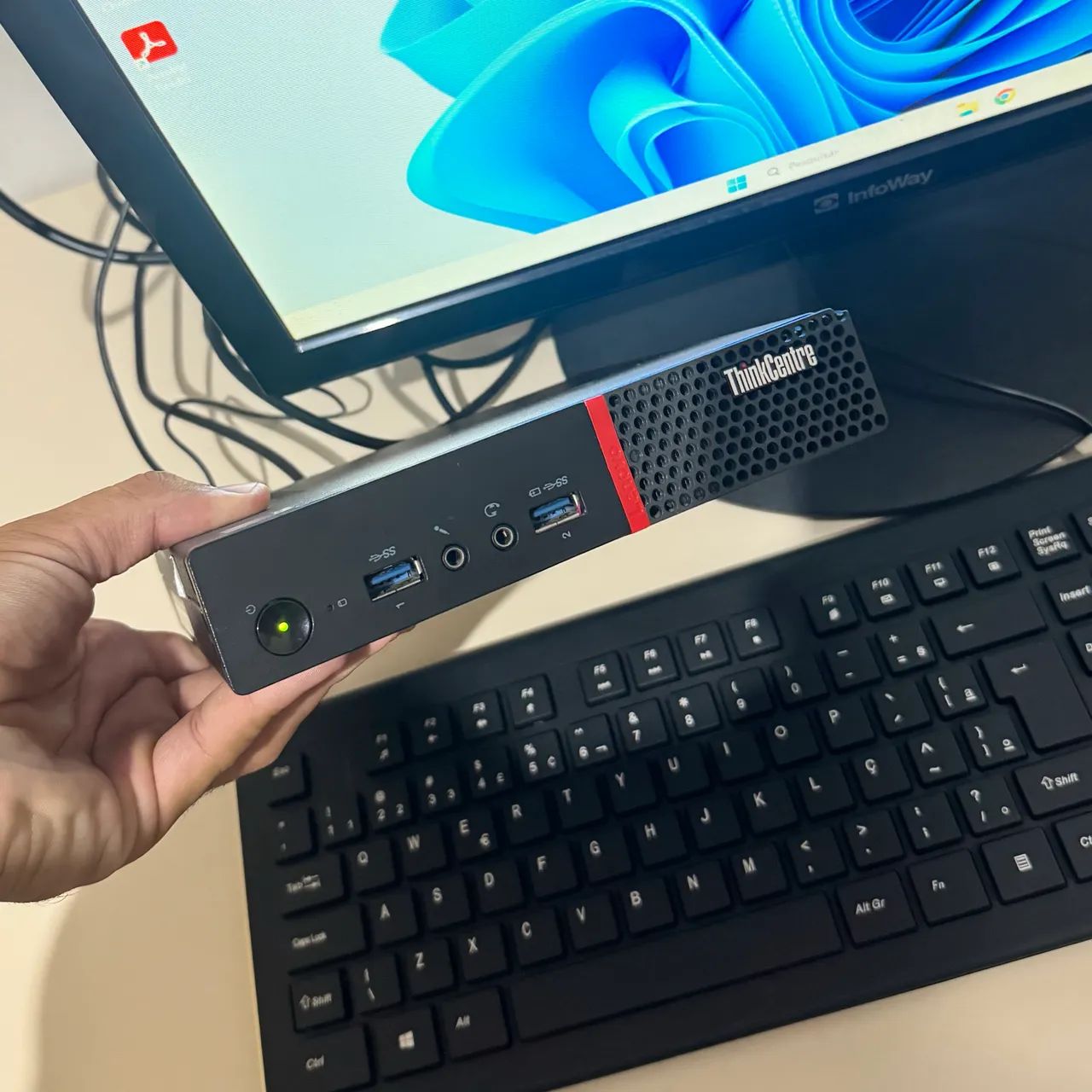 Pc Lenovo ThinkCentre Core i5/8GB RAM - Foto 4
