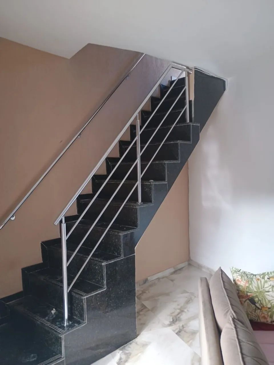 Corrimão e guarda corpo 