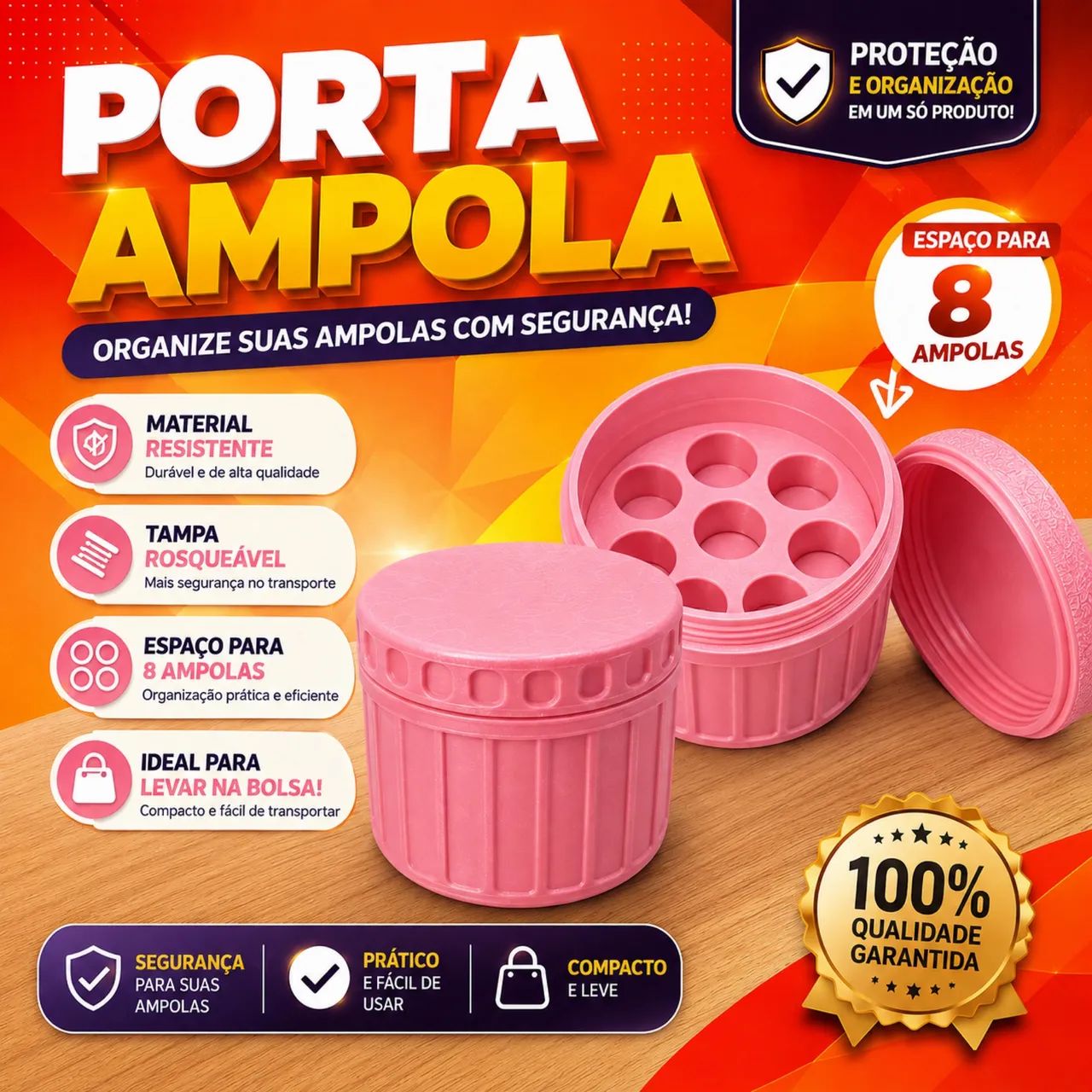 Porta Ampolas 3ml - Foto 4