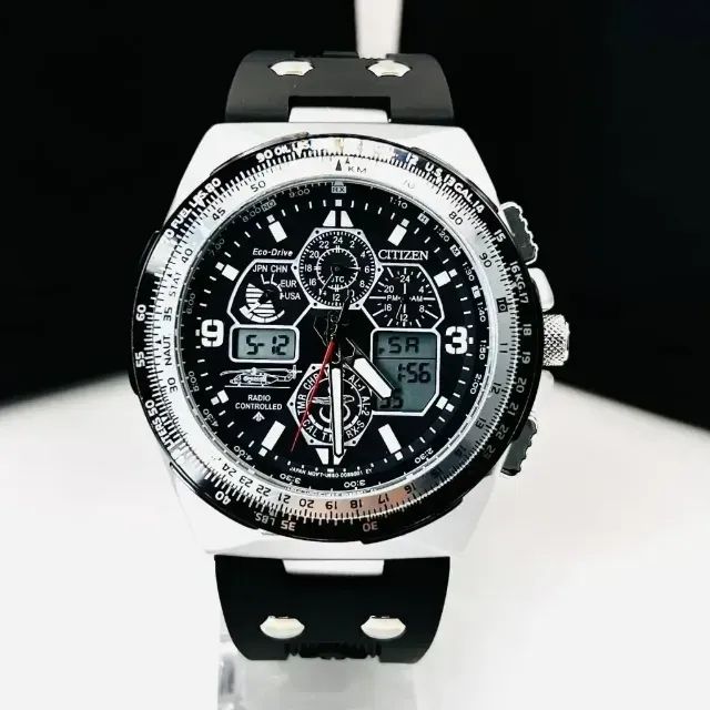 Relogio  Citizen Sikorsky Skyhawk preto 
