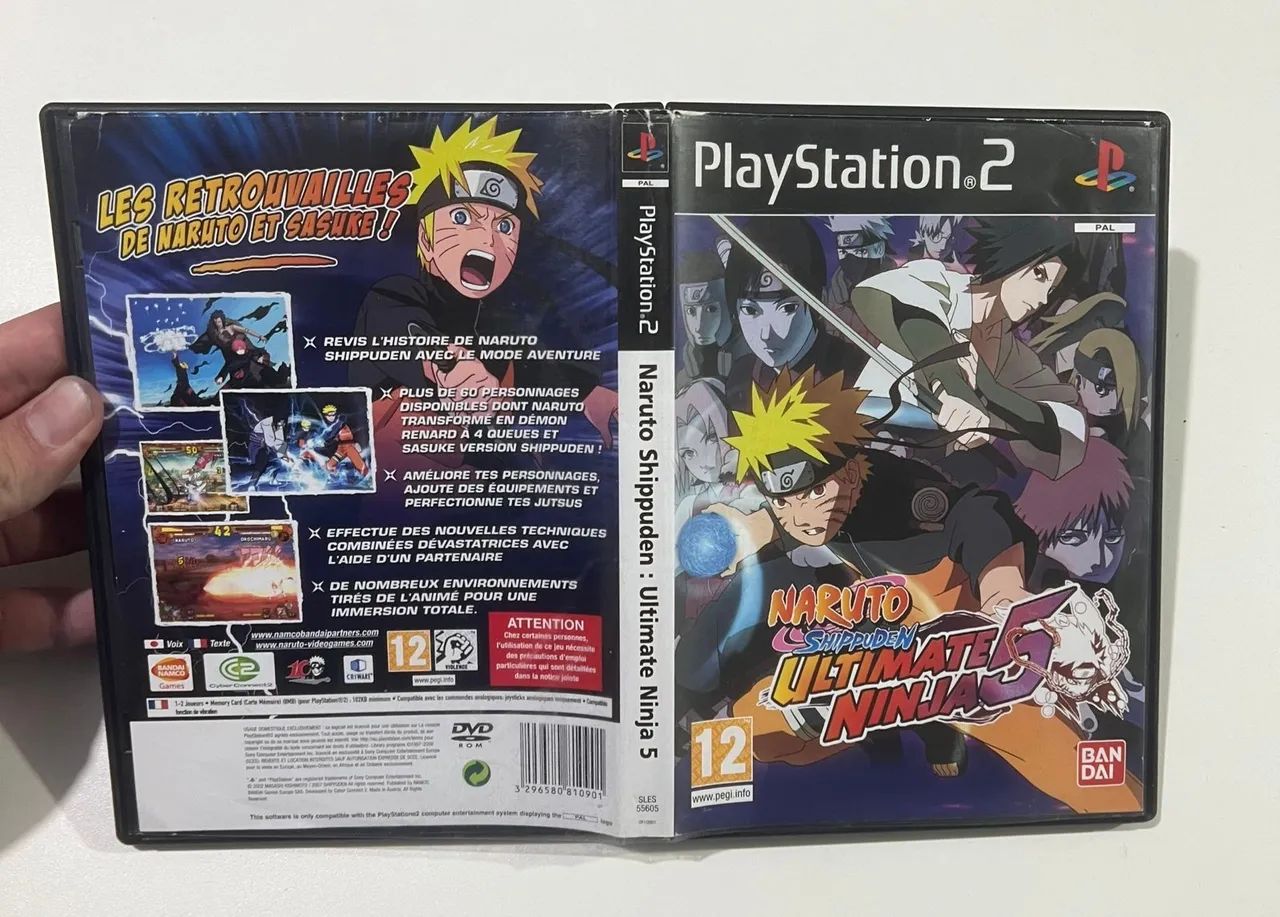 Naruto ultimate ninja 5 ps2
