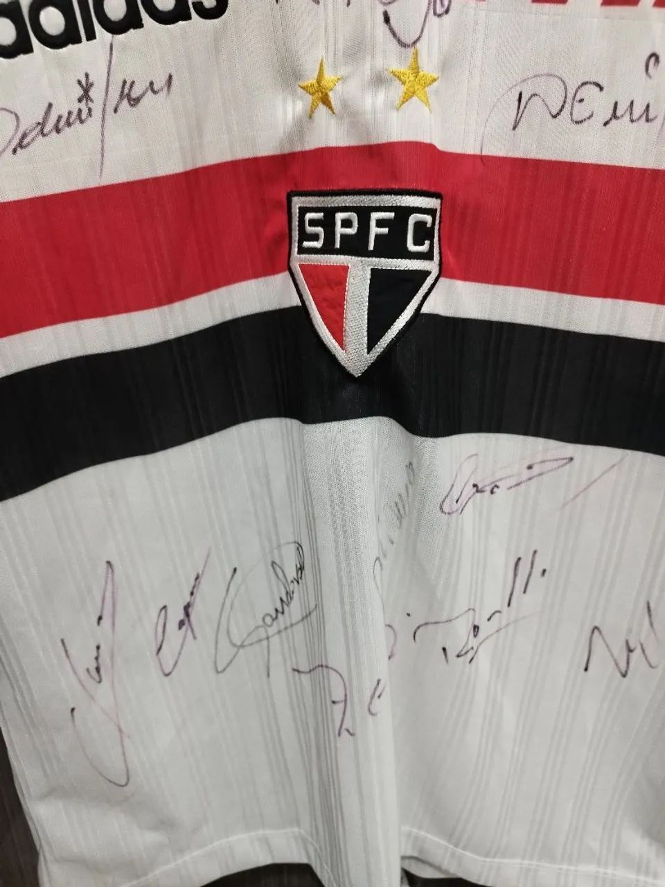 Camisa São Paulo Futebol clube autografada - Foto 4