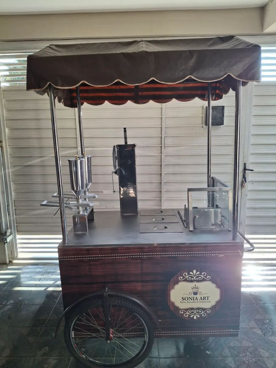 Carrinho de churros gourmet 