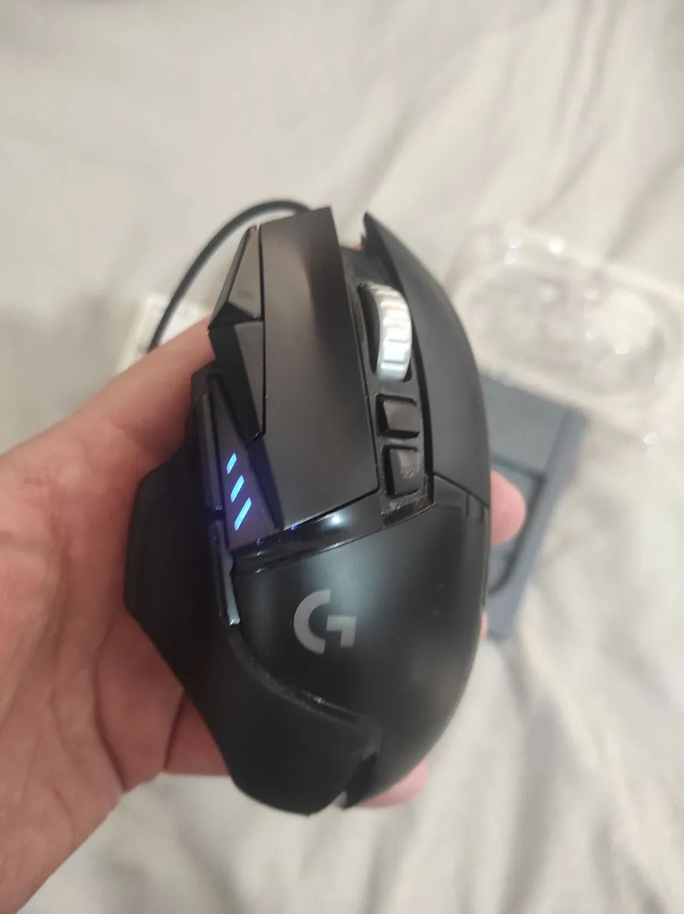 Mouse Logitech G502 Hero - Na Caixa  - Foto 4