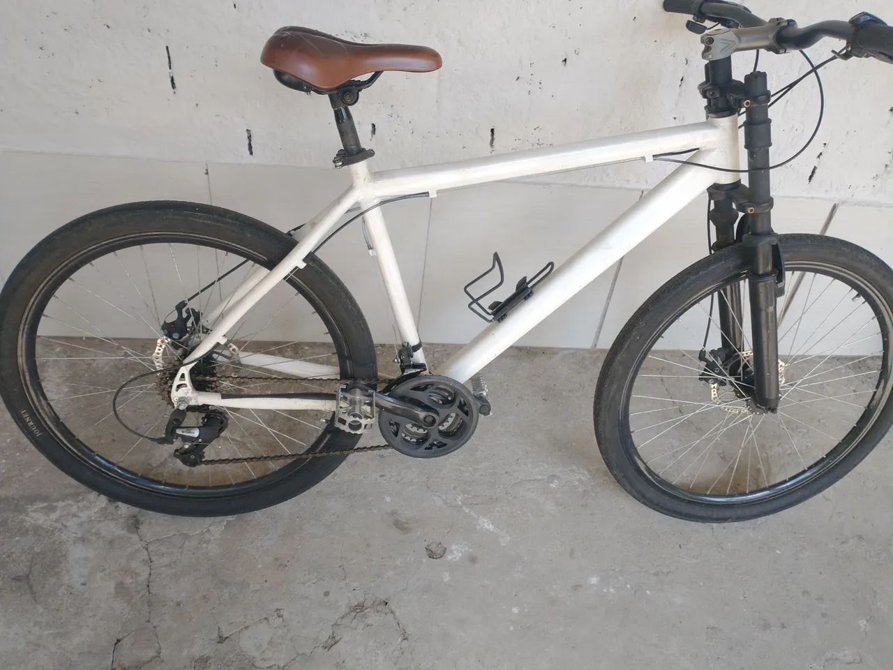 Bicicleta alumínio aro 26  - Foto 4