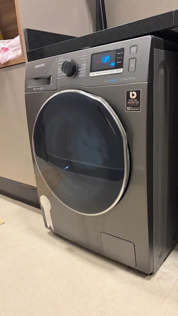Lava e seca Samsung Ecobubble 11kg - Foto 2