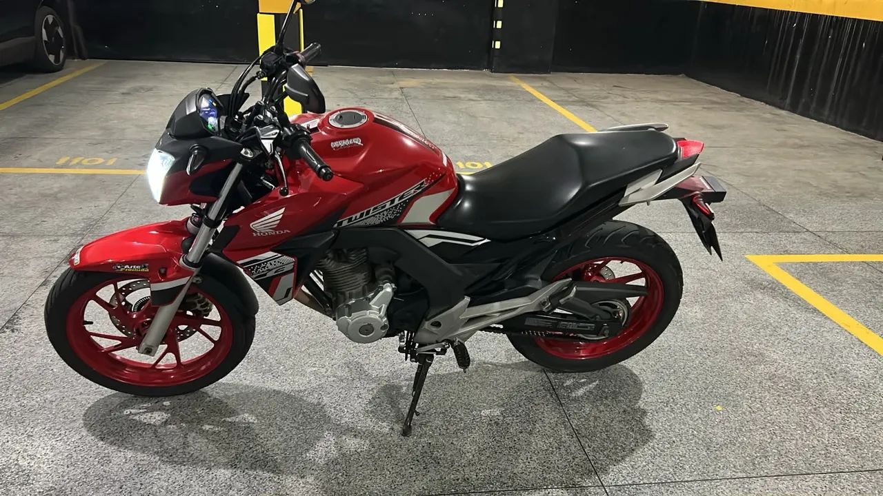 Cb Twister 2021/2021 com abs chave reserva e manual. - Foto 4