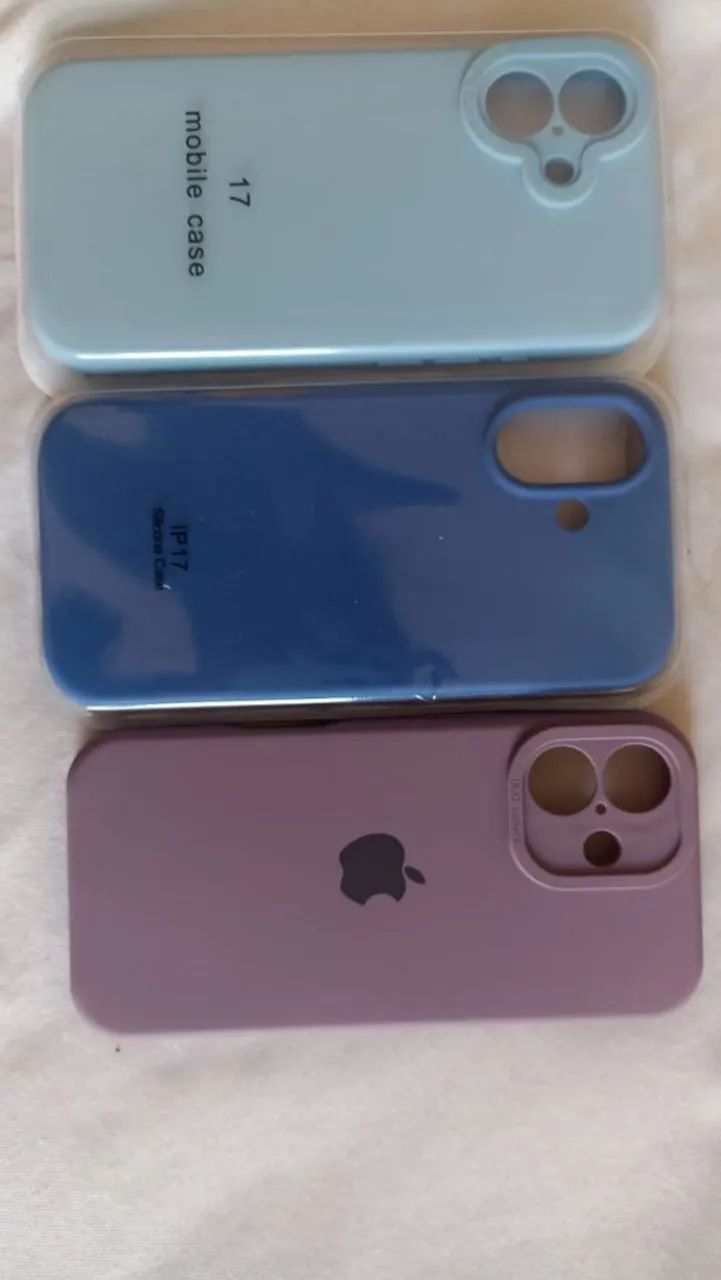 Capas de iPhone 17 e 17 pro max
