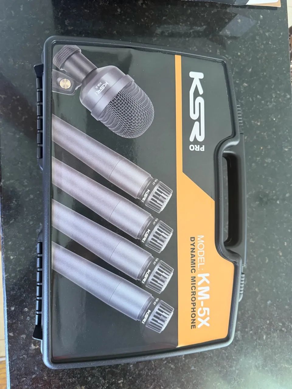 Kit microfone de bateria - Foto 4