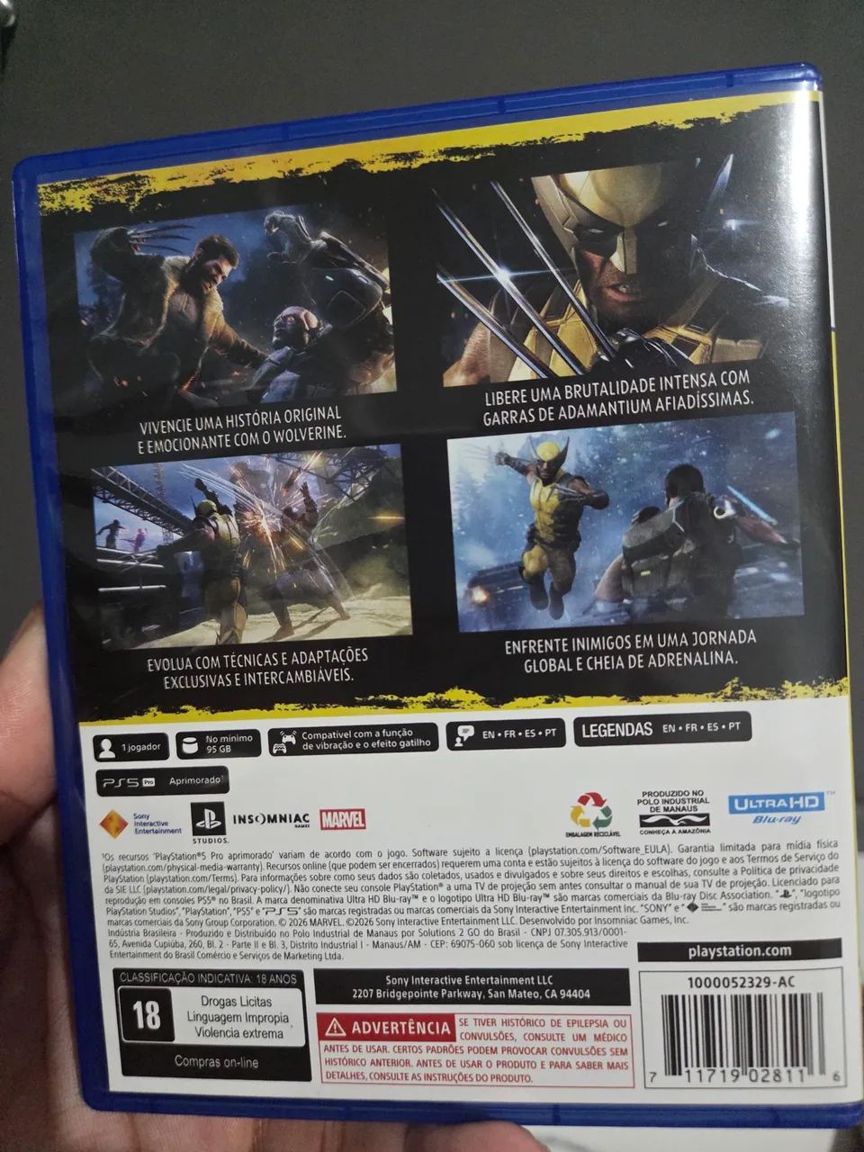 Jogo Marvel's Wolverine Ps5 - Foto 3