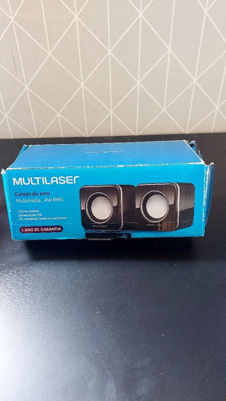 Caixai de Som Multilaser 4w RMS - Foto 2
