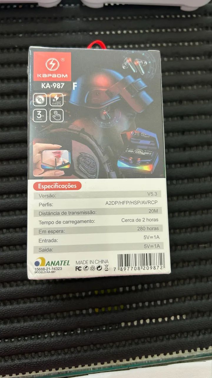 Fone KAPBOM Ka-987 - Foto 2