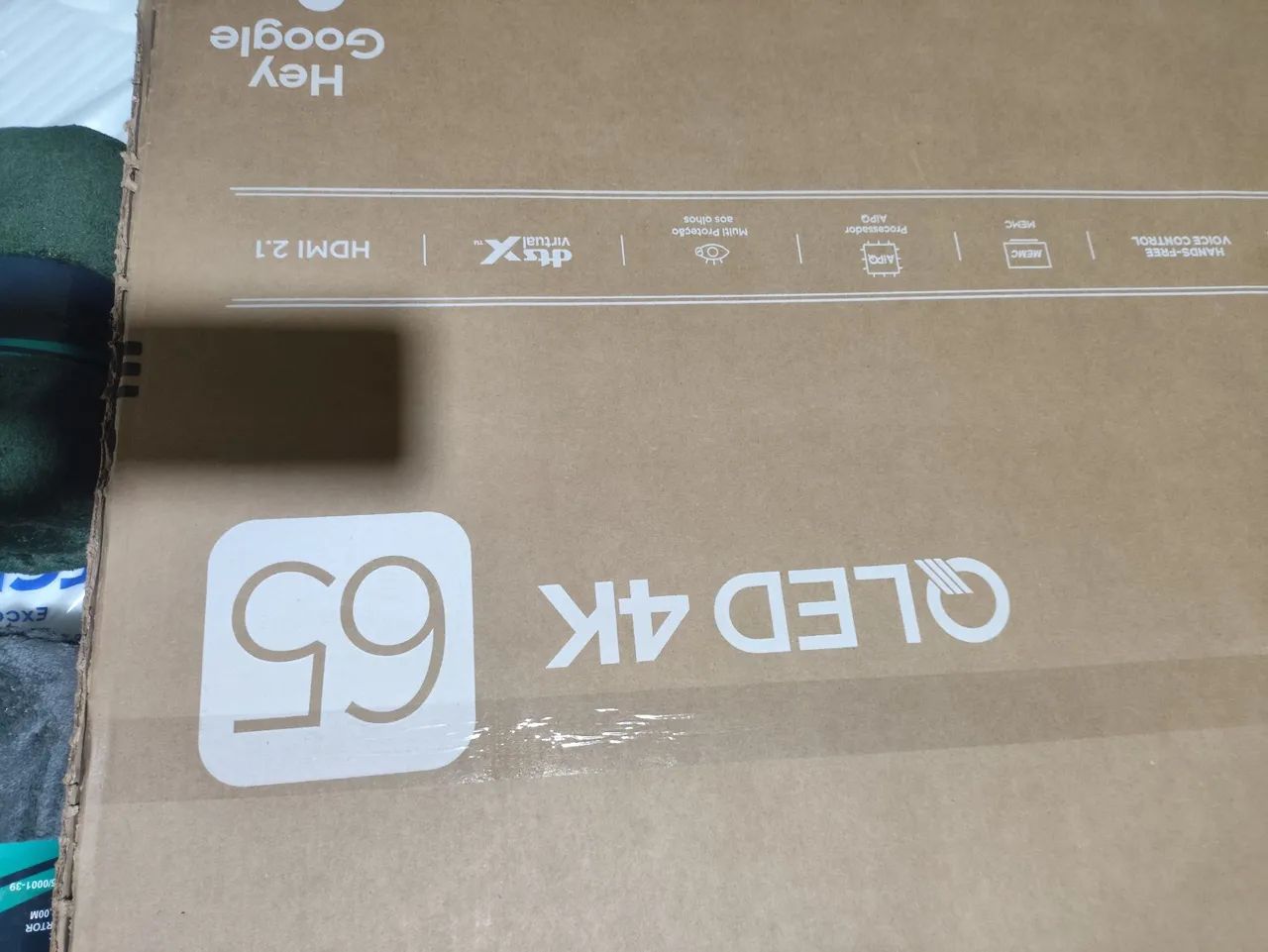 Smart tv 65 polegadas marca TCL na caixa  - Foto 4